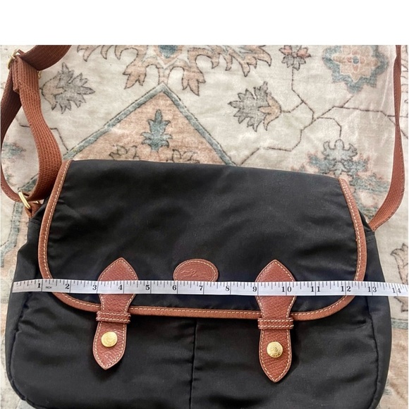 LONGCHAMP- Le Pliage Nylon Messenger Bag - Picture 4 of 12